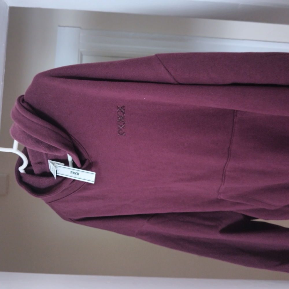 Pink Maroon Hoodie